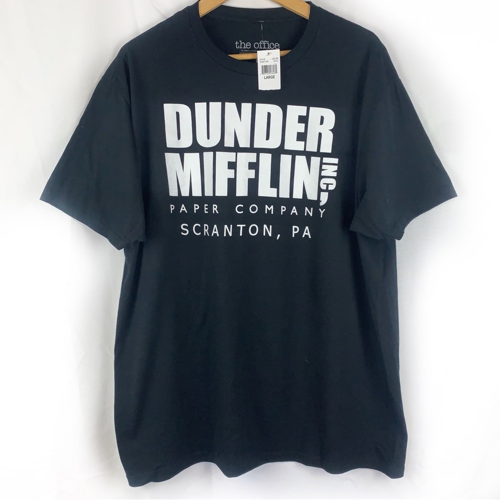 NWT The Office Dunder Mifflin Short Sleeve Graphic T-Shirt
